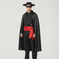Disfraz El Zorro / Hombre Adulto